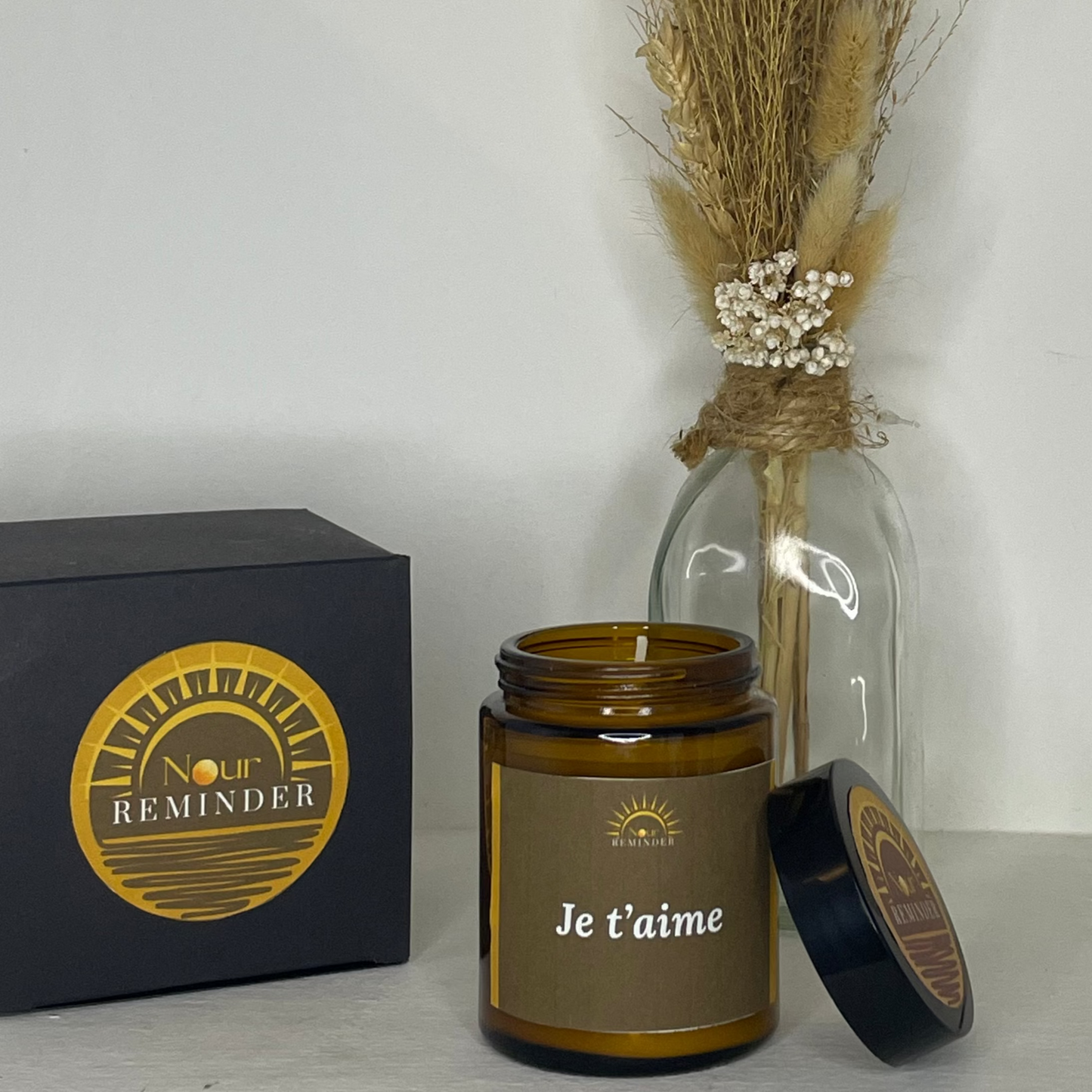 Bougie parfumée "Je t’aime"