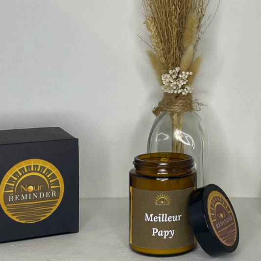 Bougie parfumée "Meilleur Papy"