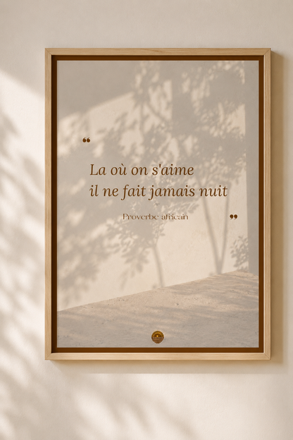 Affiche "Souviens-toi d'aimer"