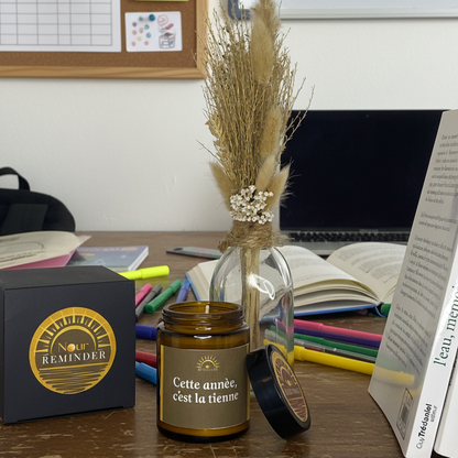 Bougie parfumée "Cette année c'est la tienne"